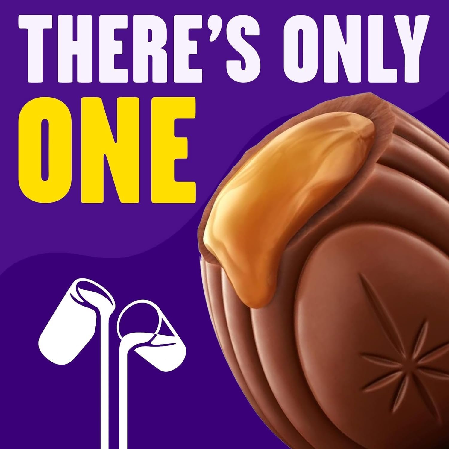 Alternative view of 【Clearance Sale】Cadbury Caramel Egg Single (Pack of 48). Easter, Egg Hunt, Thank you Gift, Present, Caramel Filled Chocolate Eggs OFFICIAL