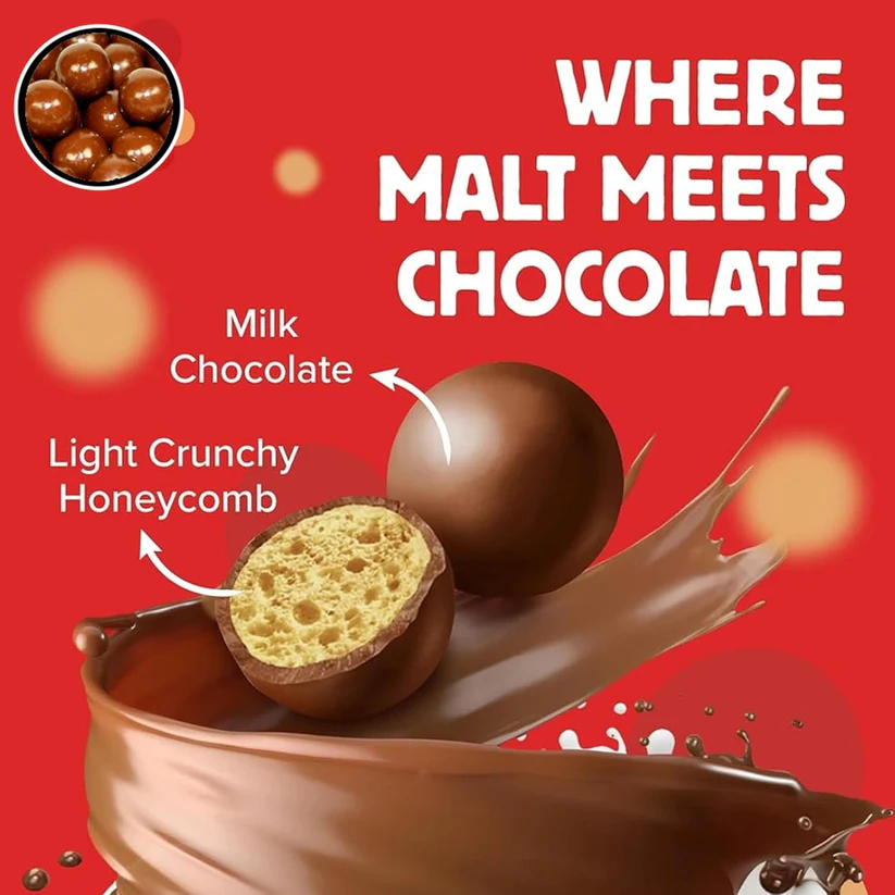 Alternative view of Maltesers Milk Chocolate Bucket, 440 g