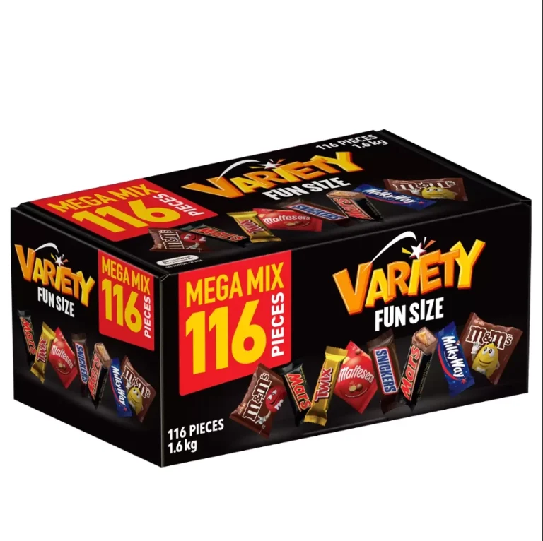 Alternative view of Mars Mega Mix Variety Fun Size Chocolate 116 Pieces 1.6kg Full Box