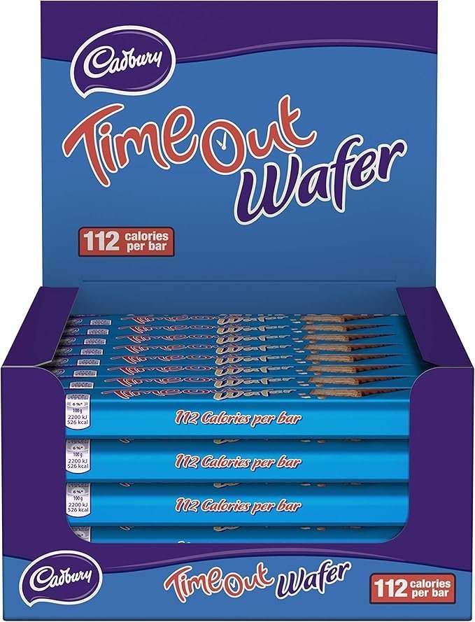 Alternative view of Cadbury Timeout Wafer 21.2g x 40, Chocolate, 848 gram