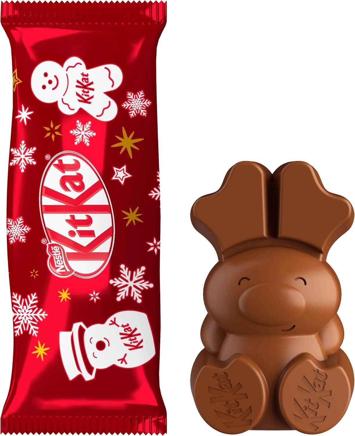 KitKat Christmas Friends Chocolate Figures Bulk Box, 100 Pieces, 820g - Image 4